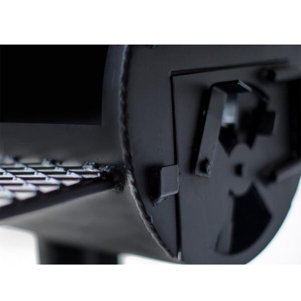 Texas Original Pits GFB-163618-SL 16x36x18 Luling Single Lid Offset Smoker - Dual Damper Airflow System thumbnail