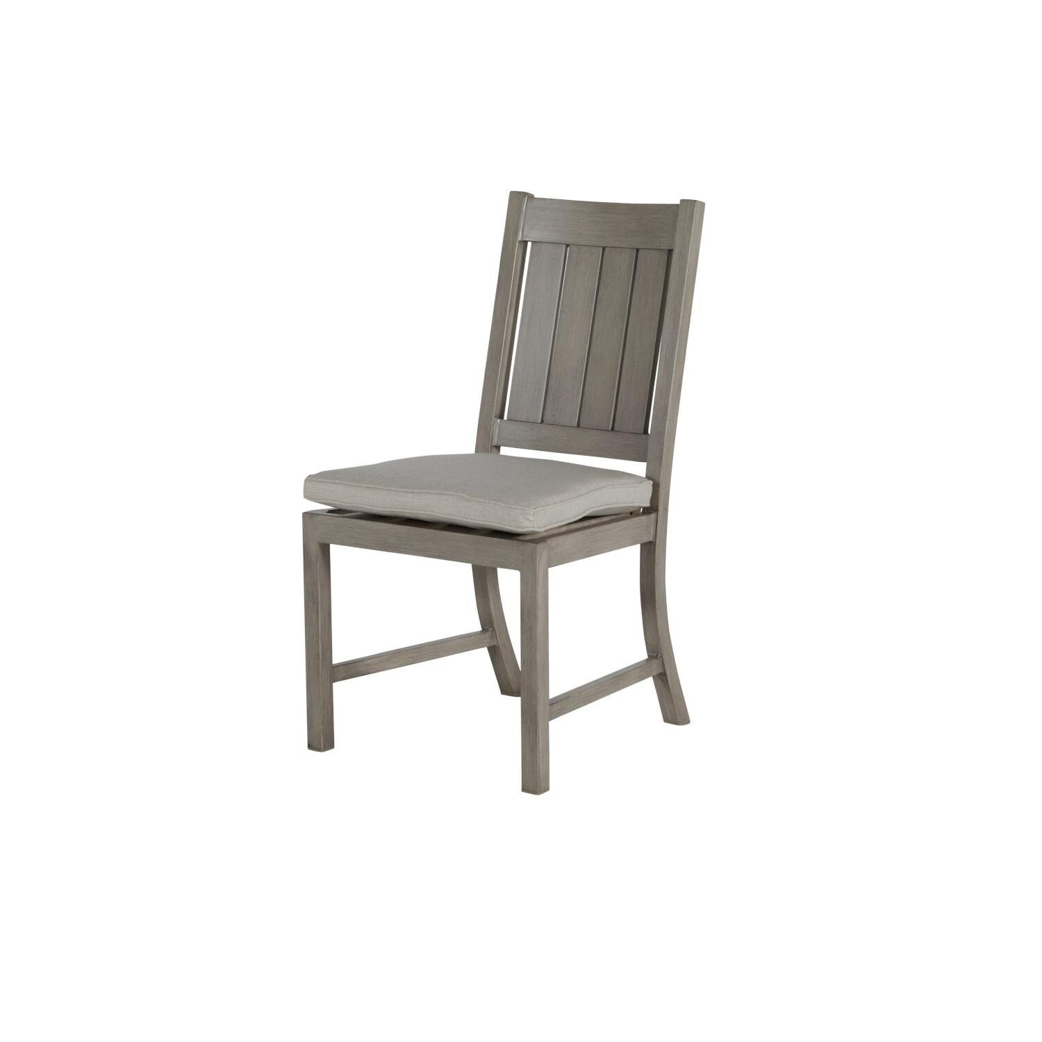 Summer Classics 333124+C311H6101W6101 Oyster Club/Croquet Aluminum Side Chair thumbnail