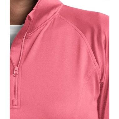 Sport-Tek Ladies Sport-Wick Stretch 1/2-Zip Pullover 4XL - Dusty Rose
