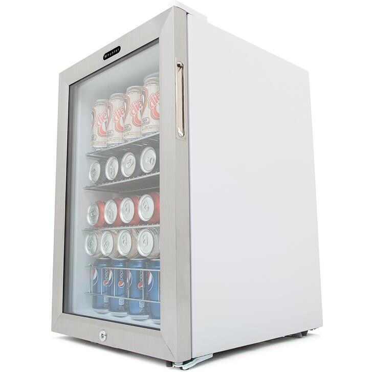 Whynter Beverage Refrigerator With Lock: Side View thumbnail
