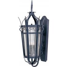 Maxim Cathedral Three Light 37-Inch Outdoor Wall Light - Country Forge - 30043CDCF image