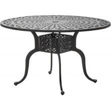 Du Monde 48 Inch Round Cast Aluminum Outdoor Dining Table By Lakeview Outdoor Designs image
