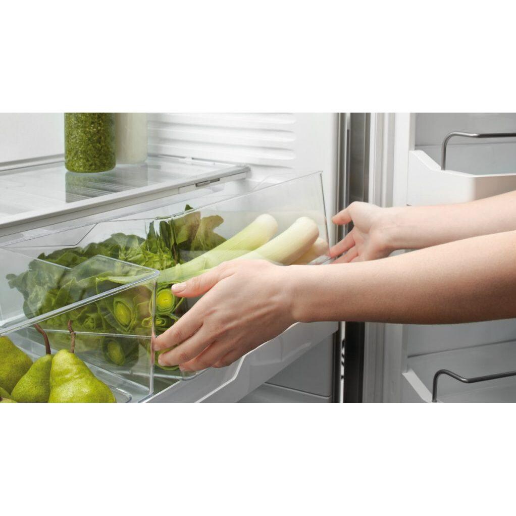 Fisher Paykel 17.1 Cu. Ft. Bottom Freezer Counter Depth Refrigerator W/ RH Flat Door - Stainless Steel - RF170WDRX5 - Crisper Drawer thumbnail