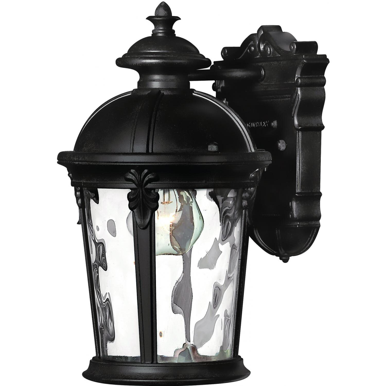 Hinkley Lighting Windsor 1890BK 75W One Light Outdoor Wall Lantern - Black thumbnail