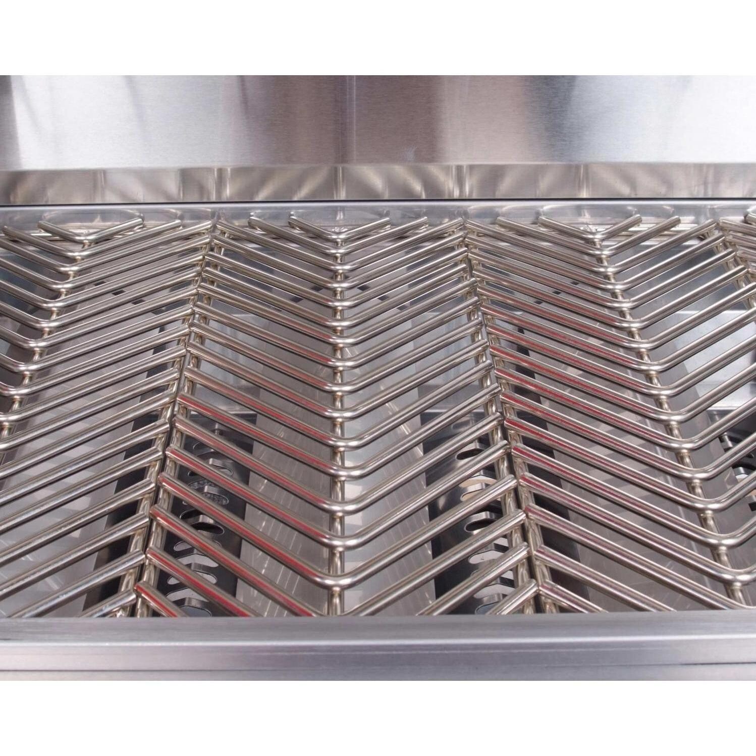 Cal Flame G3 3 Burner Built-In Propane Gas Grill - Grate View 1 thumbnail