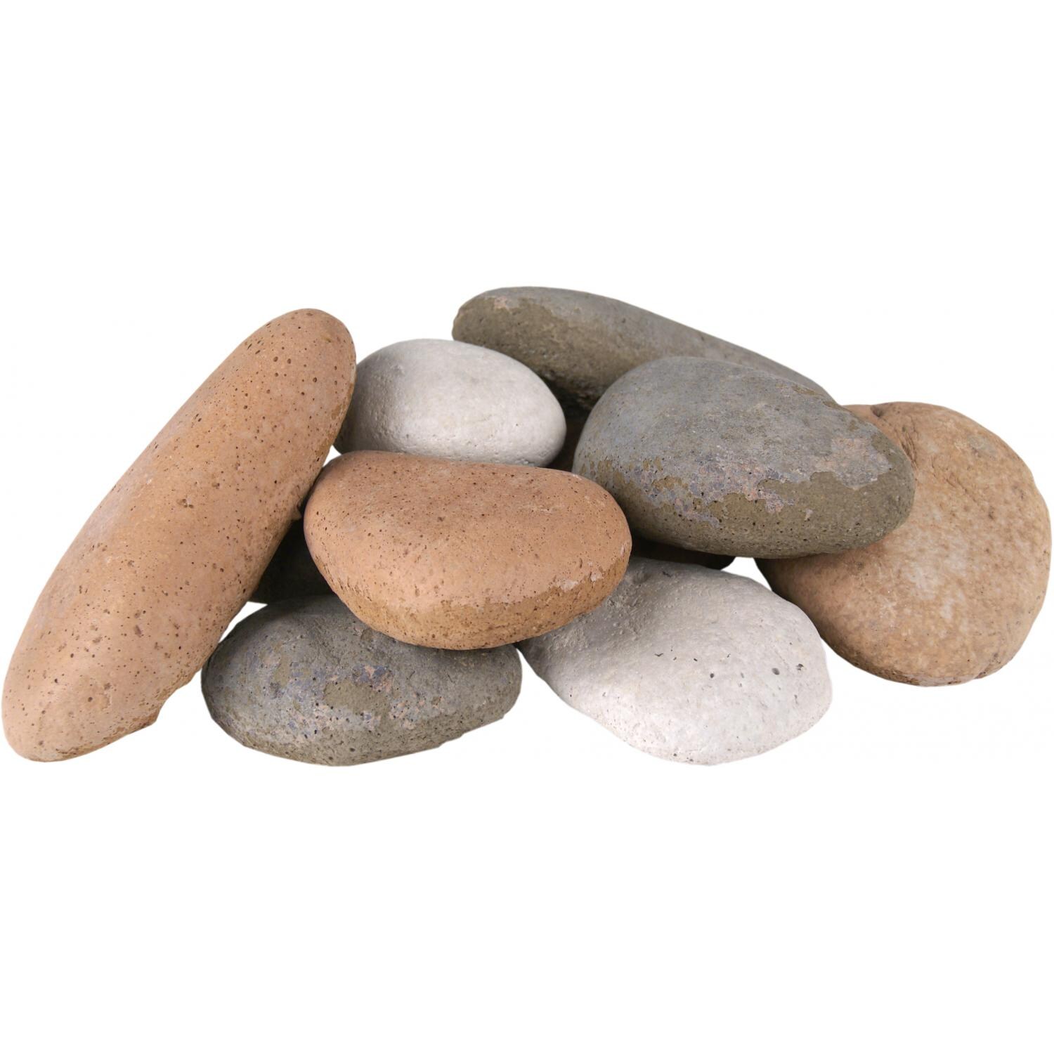 Peterson Gas Logs Decorative Assorted River Rock Fyre Stones thumbnail
