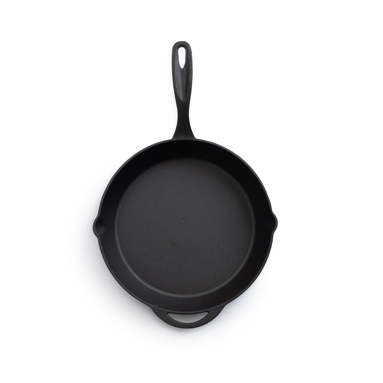 Barebones Living CKW-303 12-Inch Cast Iron Skillet - Top View thumbnail