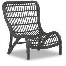 Venice Wicker Patio Armless Club Chair By Sunset West image