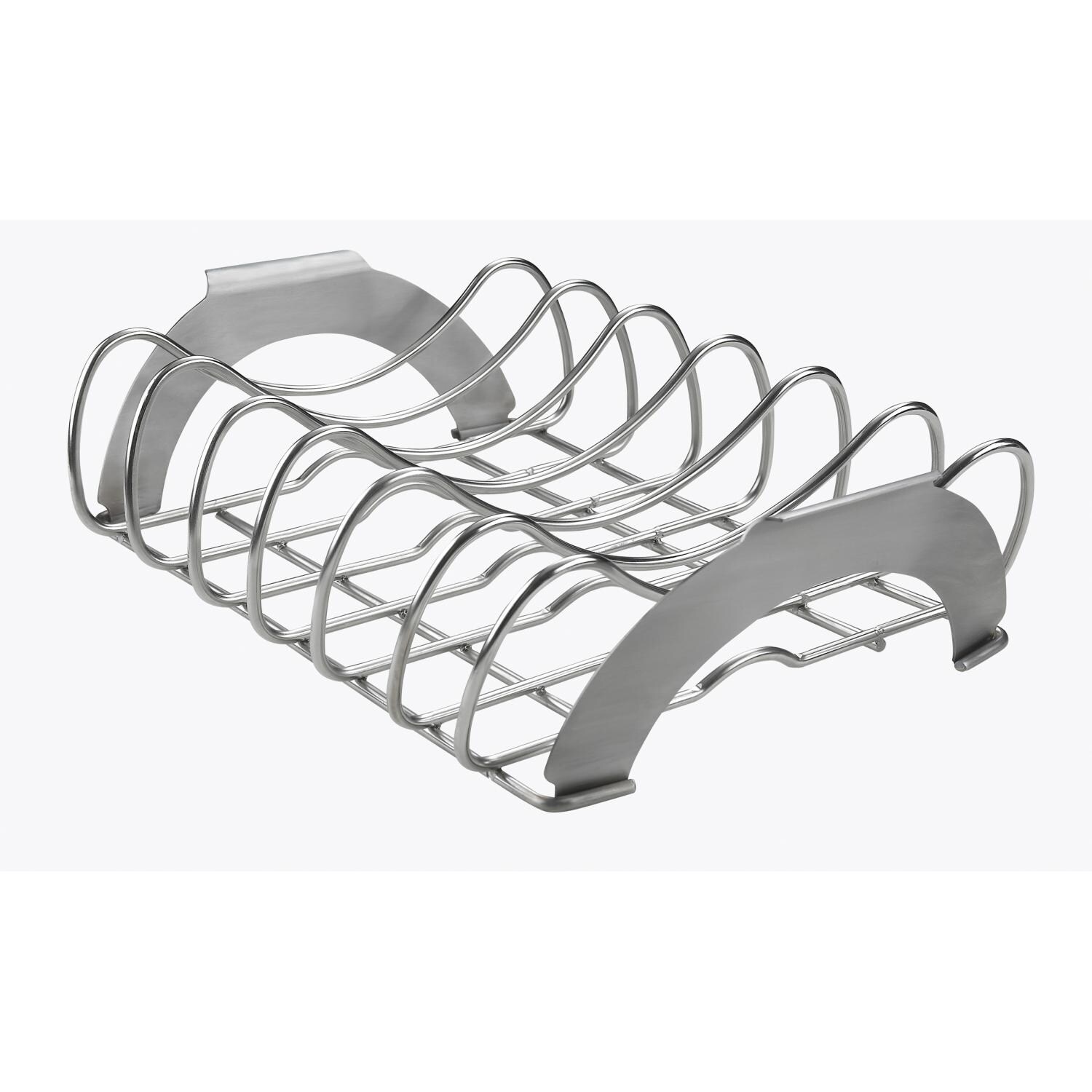 Napoleon PRO Stainless Steel Rib / Roast Grill Rack - Full View thumbnail