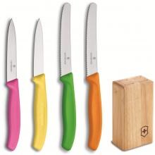 Victorinox Swiss Classic 5-Piece Utility Knife Block Set - Multi image