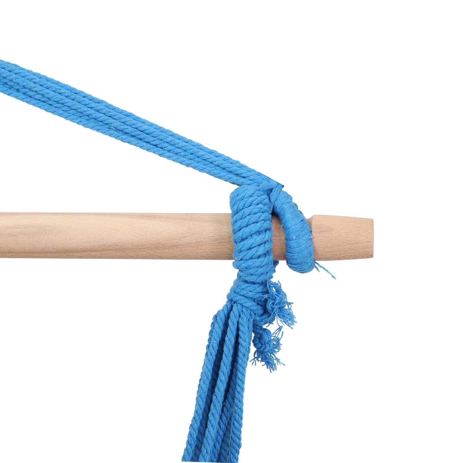 Hammock Chair w/ Stand in Ocean View By Ultimate Patio - Spreader - Detail thumbnail