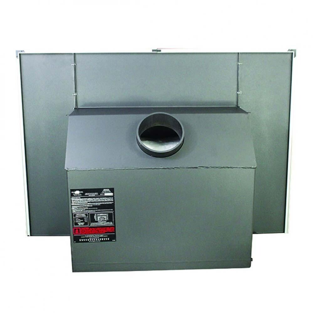 Vogelzang Colonial Wood Burning Stove - Back View thumbnail