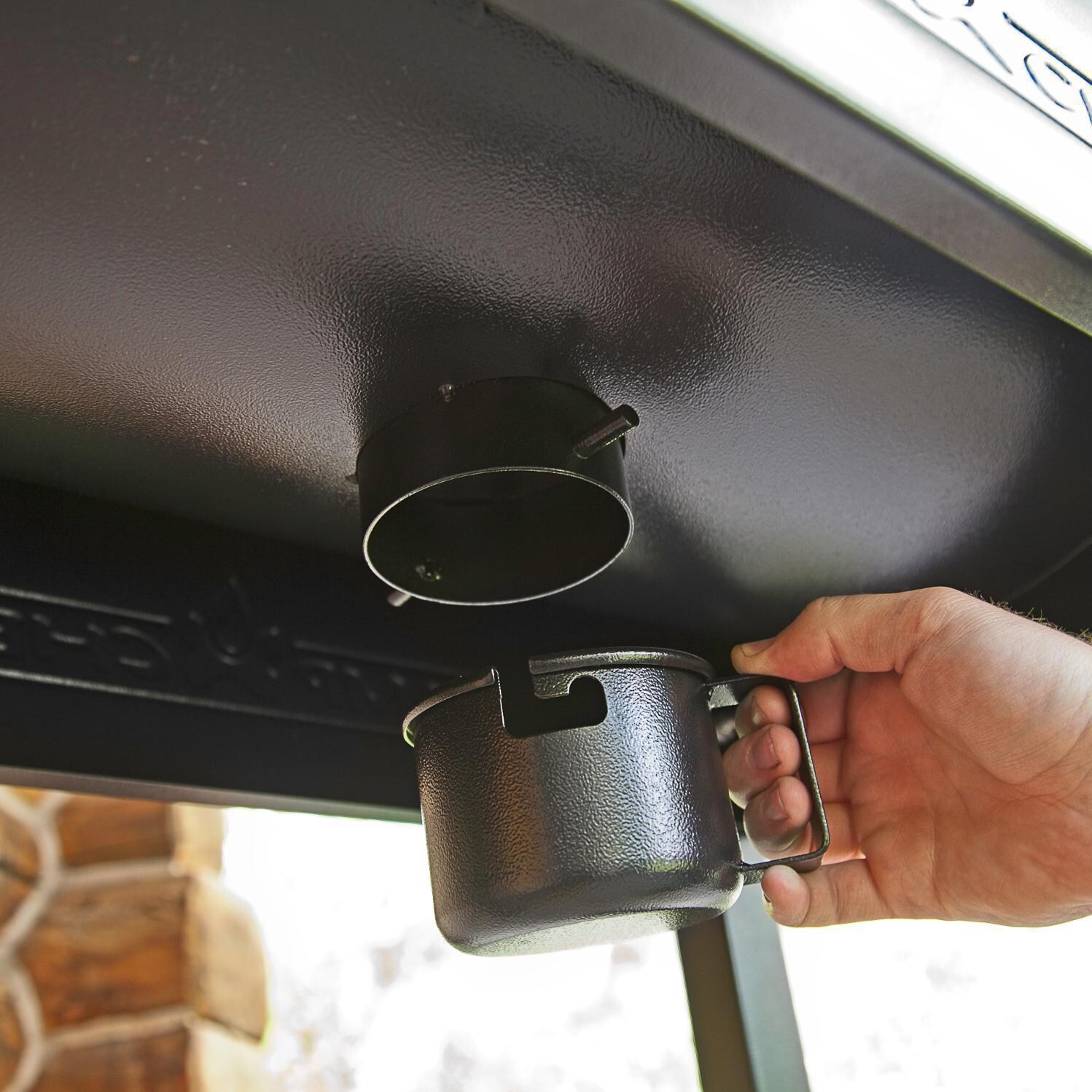 Camp Chef PG24SGWWSK Woodwind SG Pellet Grill With Propane Sidekick - Simple Ash Cleanout System - Ash Cup thumbnail