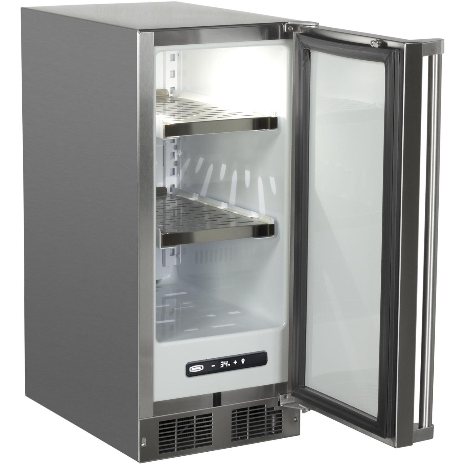 Marvel MORE215SS31A 15-Inch 2.7 Cu. Ft. Outdoor Rated Compact Refrigerator - Interior View thumbnail