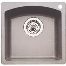 Blanco Diamond 15-Inch Silgranit II Dual Mount Bar Sink - Metallic Gray - 440203 image