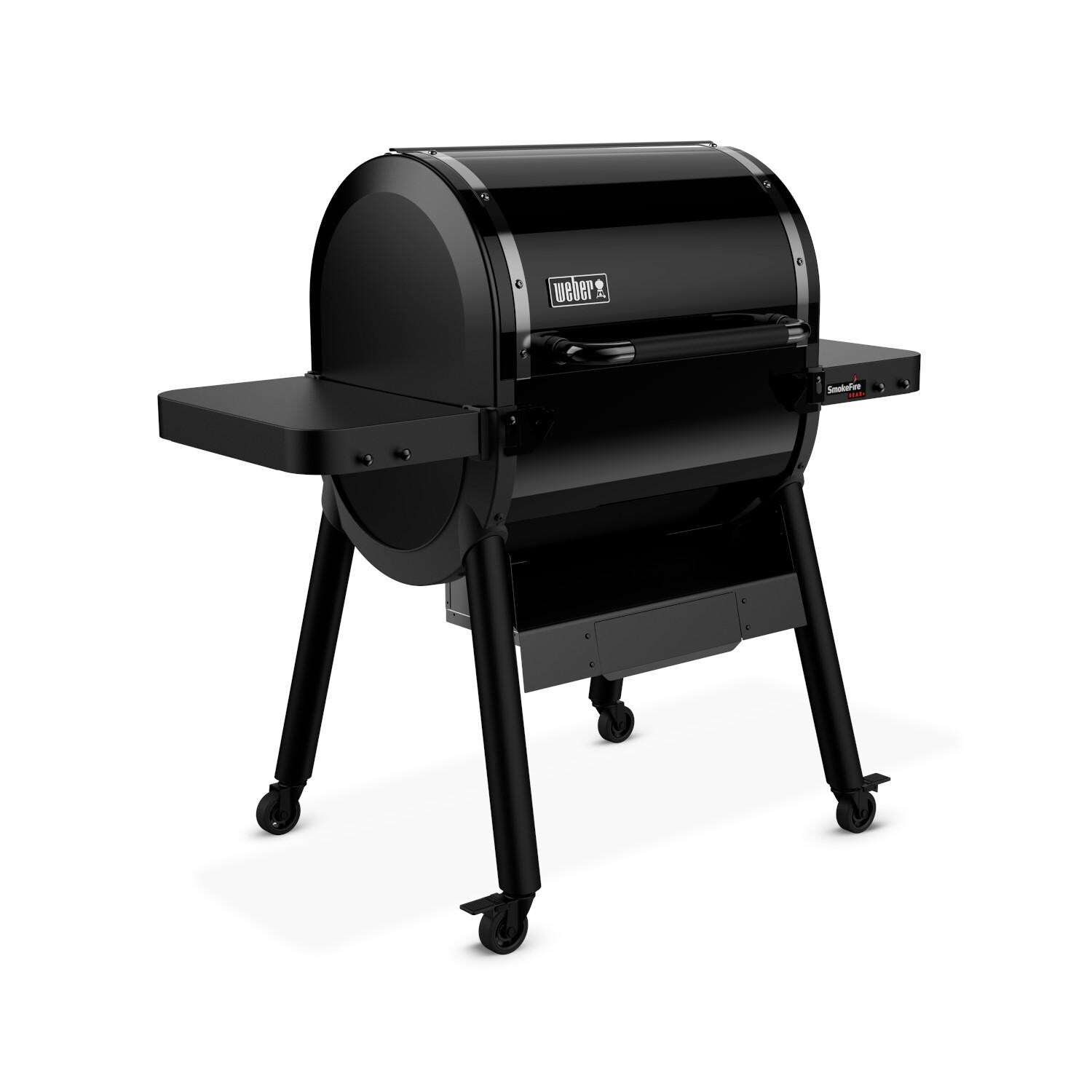Weber 22722001 SmokeFire Sear+ ELX4 24-Inch Wood Fired Pellet Grill - Left Side thumbnail