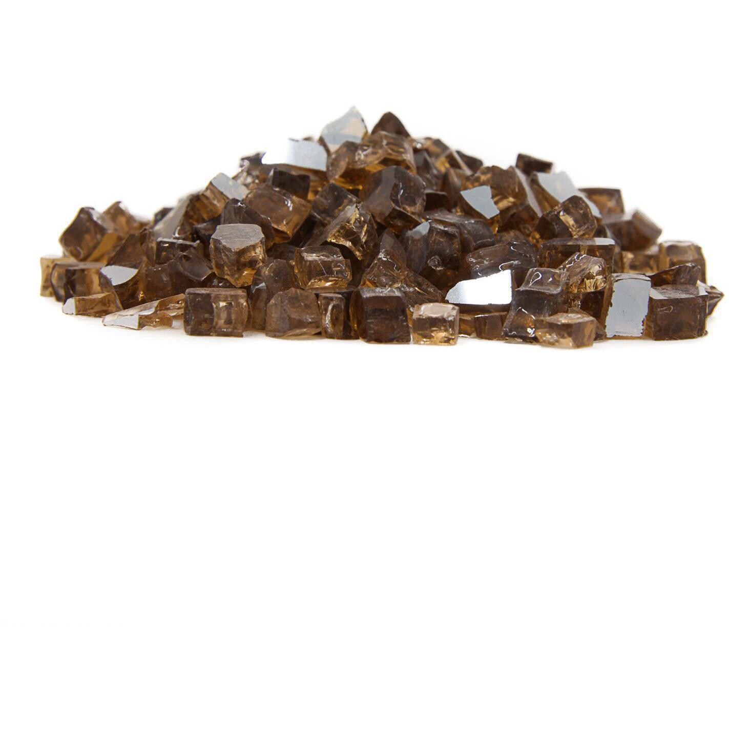 BBQGuys Signature Series 1/4-Inch Roman Bronze Reflective Fire Glass thumbnail