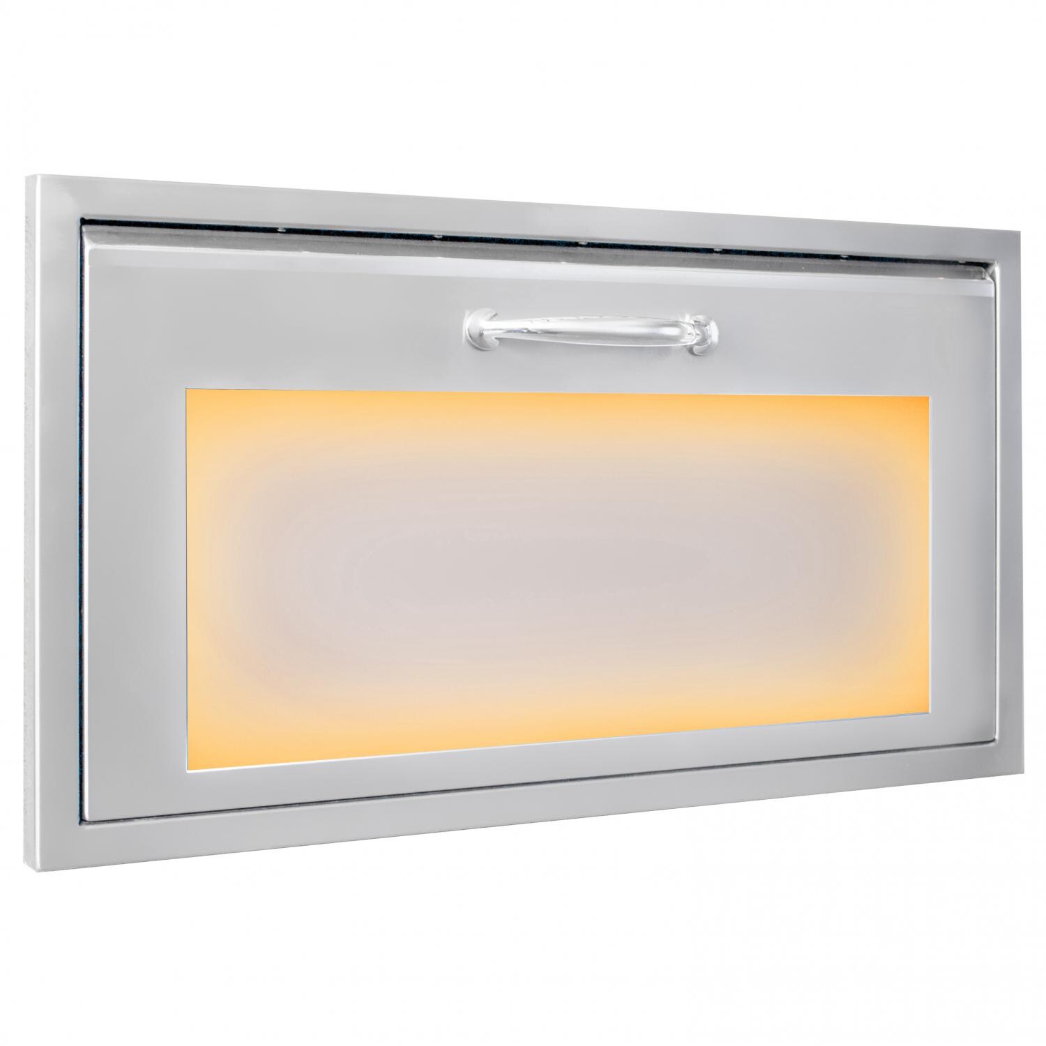 Luxor Illuminated LED 28-Inch Extra Large Single Access Drawer - Yellow Light thumbnail