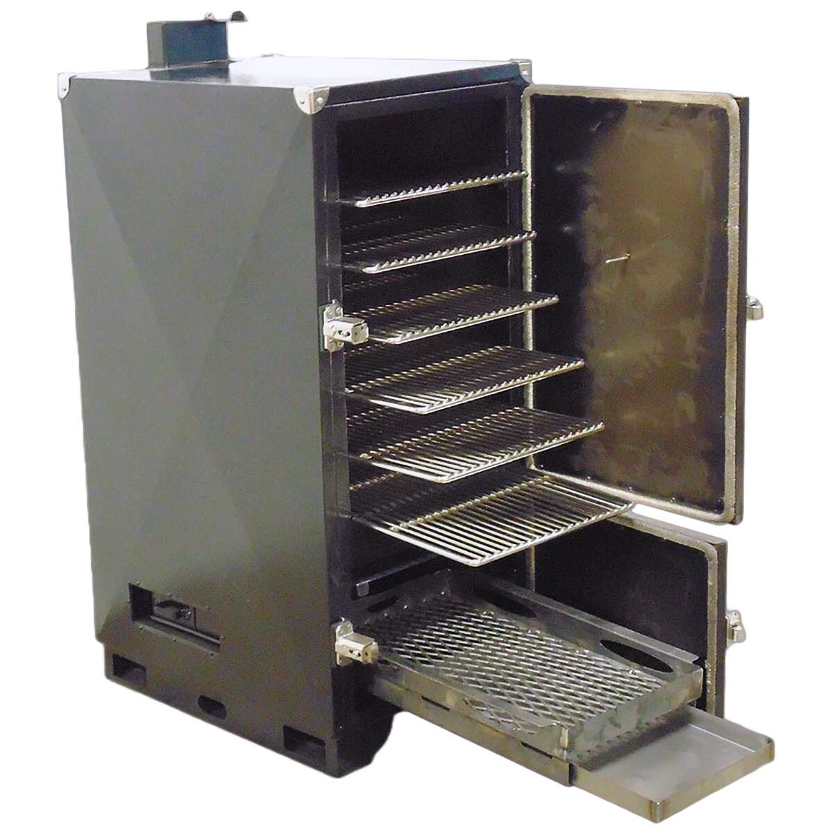 Backwoods G2PARTY G2 Party Vertical Charcoal Smoker - Door Open thumbnail