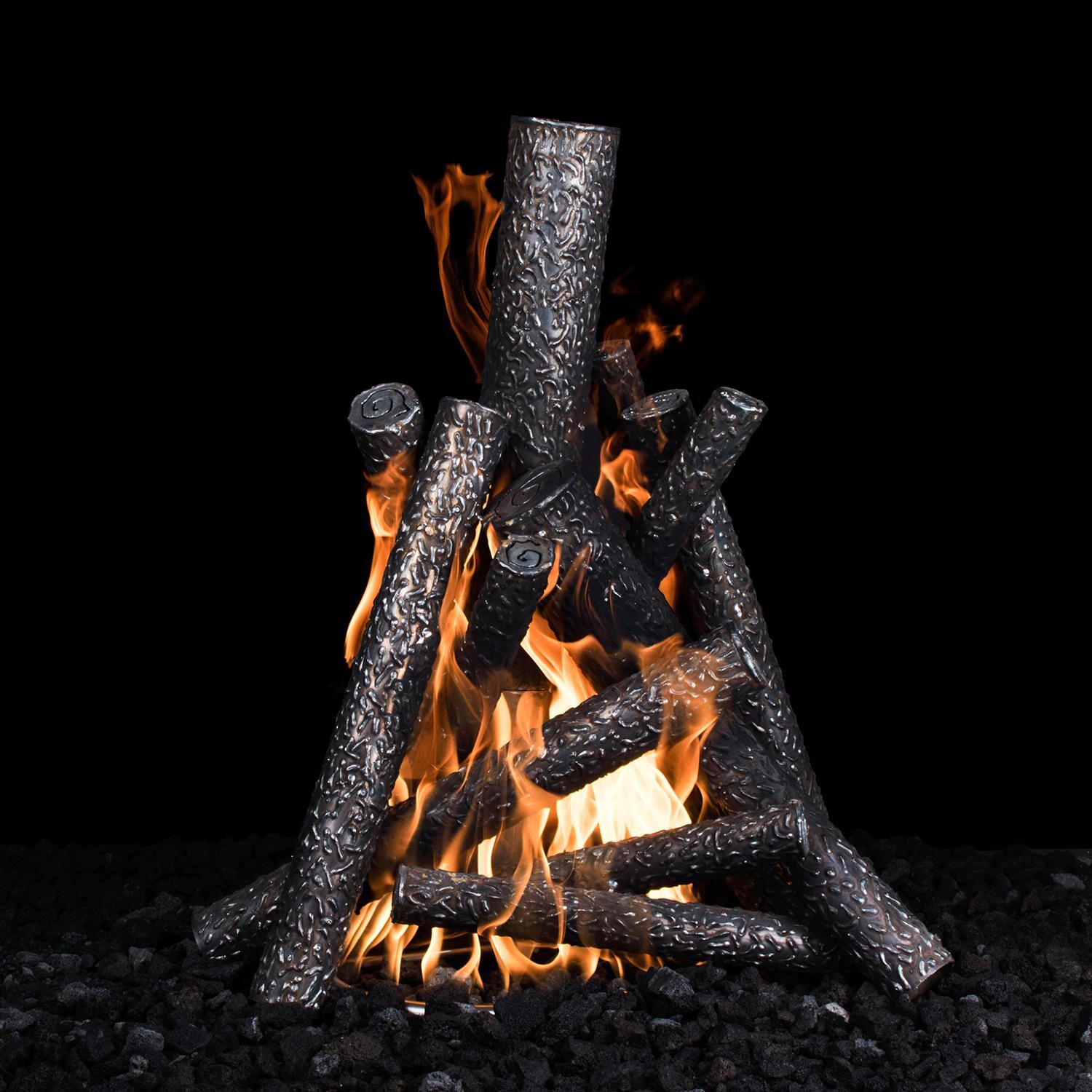 The Outdoor Plus Steel Fire Pit Logs thumbnail