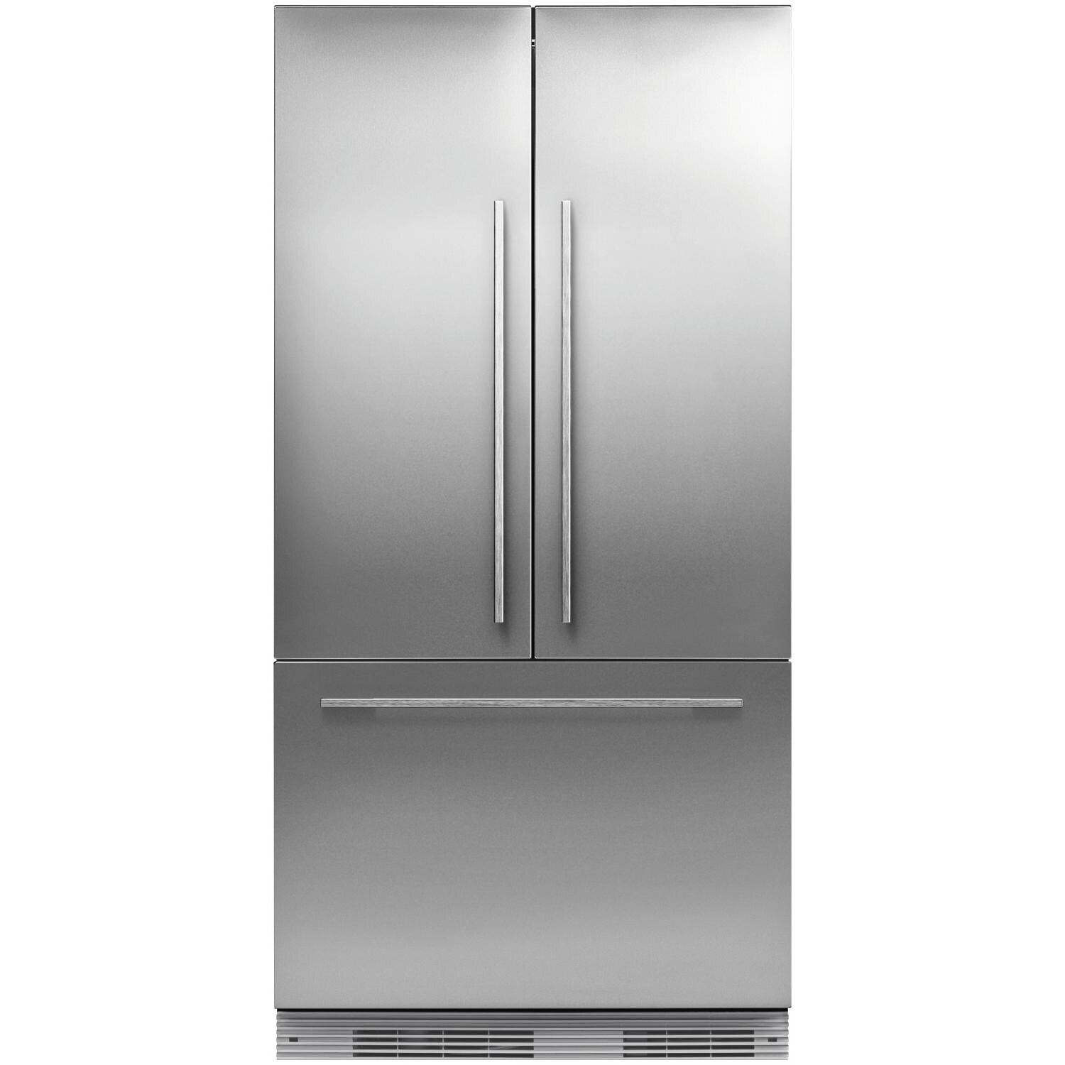 Fisher Paykel Professional (Formerly DCS) 72-Inch Built-In French Door Refrigerator With Stainless Panels