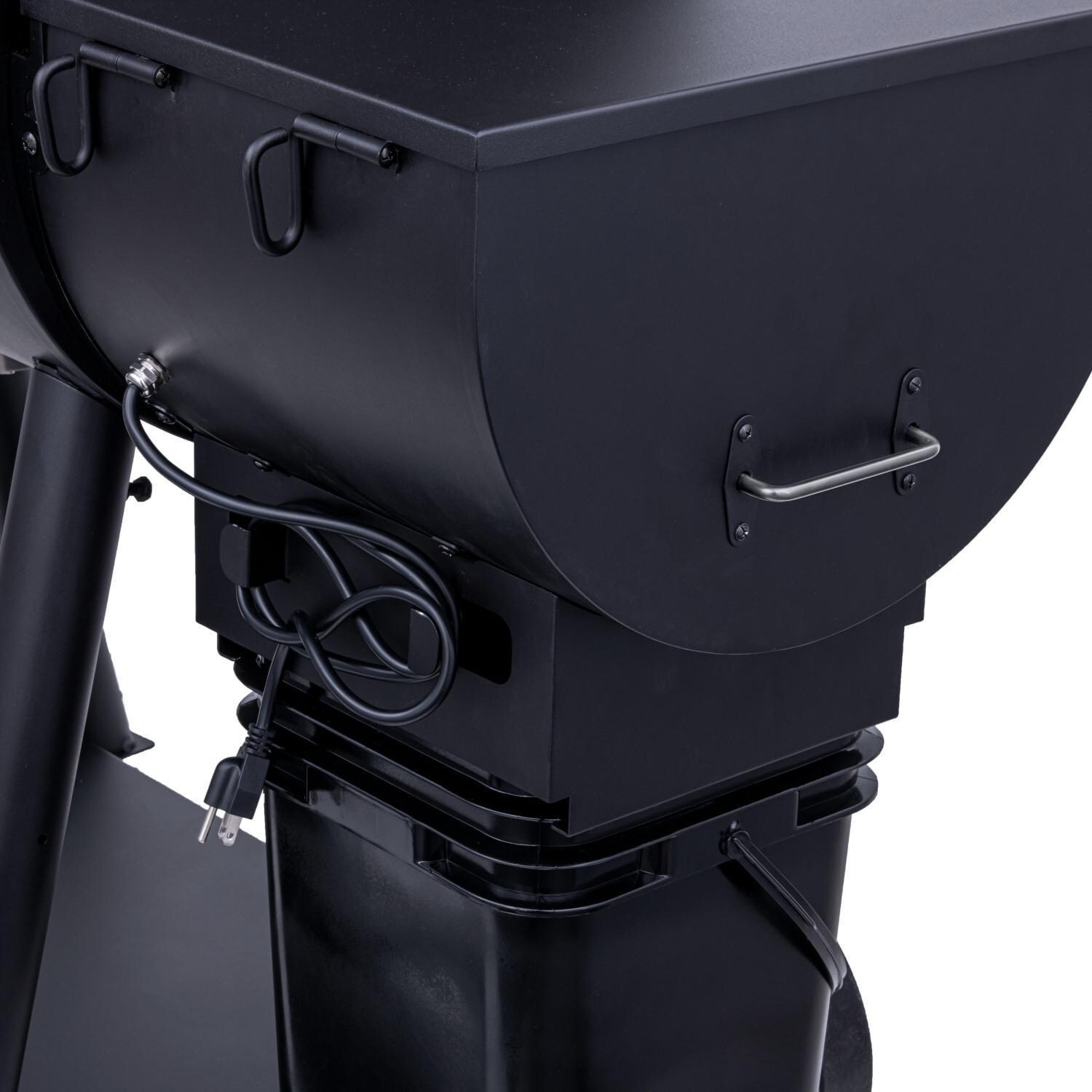 Oklahoma Joe's 21202125 Anthem Series Rider DLX Limited Pellet Grill - Rear of Hopper thumbnail