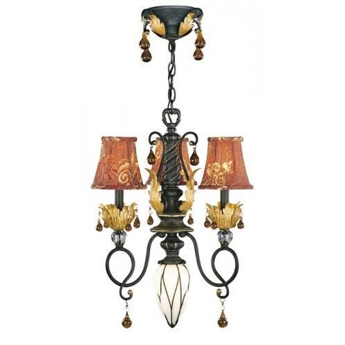 Hatillo Collection Hanging Light Fixture In Dark Antique Bronze Finish
