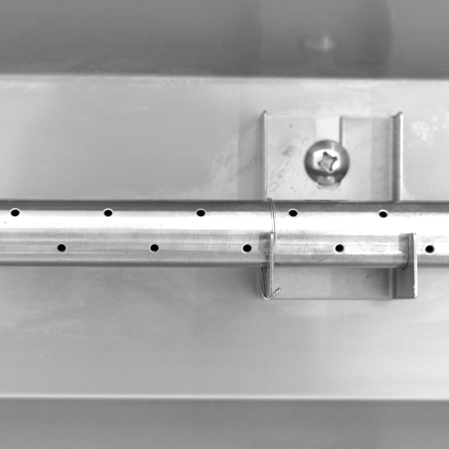 BBQGuys Signature Series 30-Inch Linear Drop-In Pan W/ T-Burner - Burner Detail thumbnail