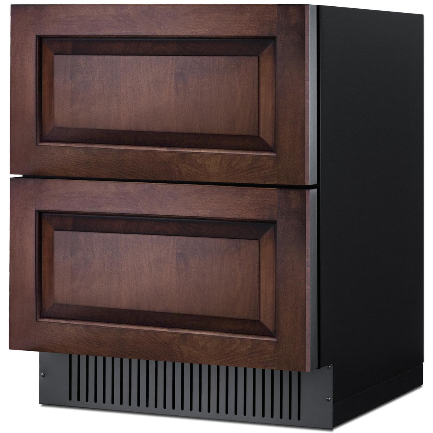 Summit SPR275OS2DPNR 27-Inch 4.83 Cu. Ft. 2-Drawer All-Refrigerator - Custom Panel - Angled thumbnail