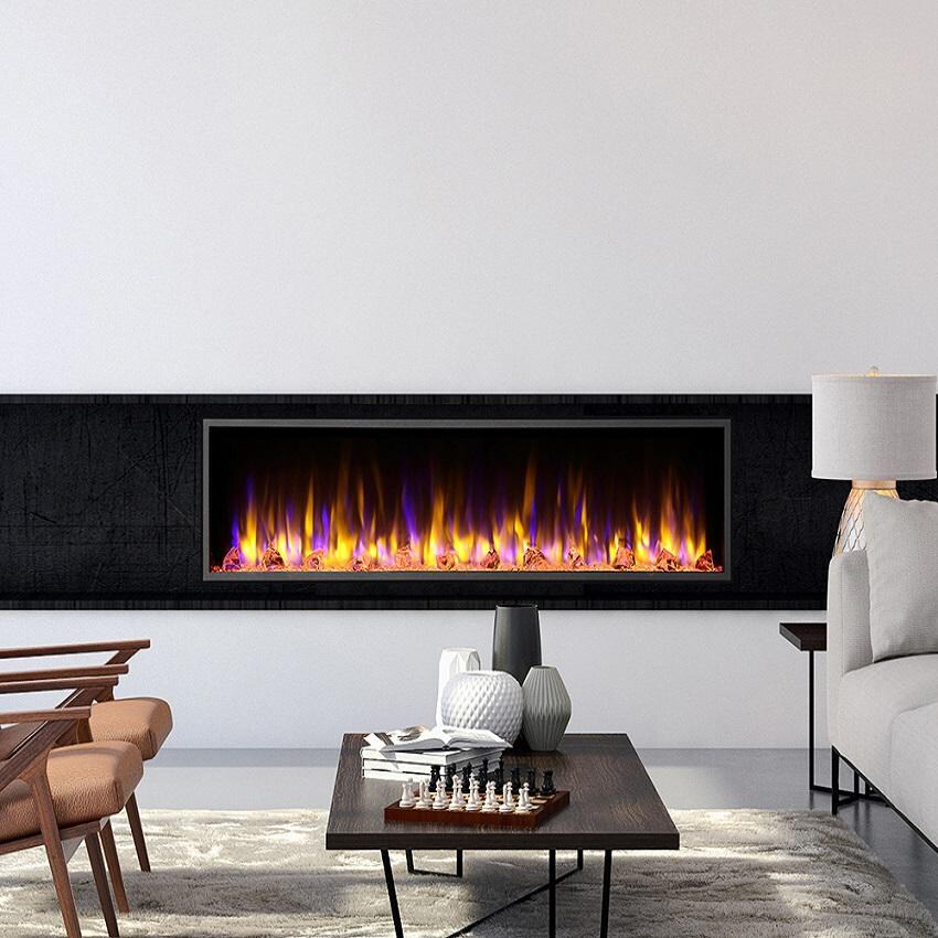 Dynasty DY-BEF64 Harmony Series 64-Inch Built-In Electric Fireplace  thumbnail