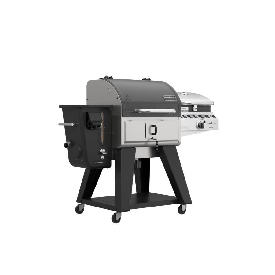 Camp Chef PG24WWSB0 + PG14BB Woodwind Pro 24-in Pellet Grill w/ Propane Sidekick Sear Box - Right thumbnail