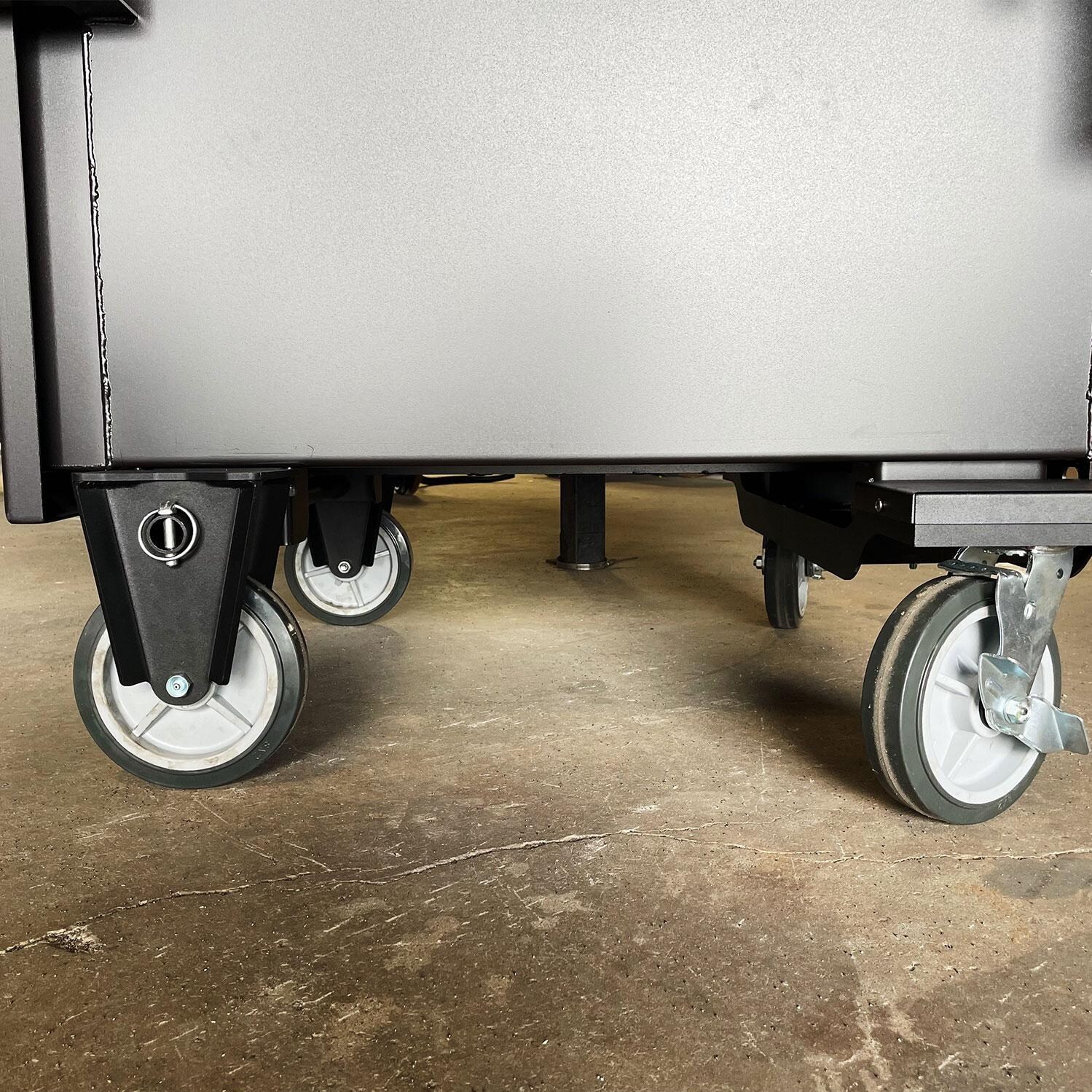 KANDO Gear CHMP Champ Pellet Grill - Soft Wheels - Detail thumbnail