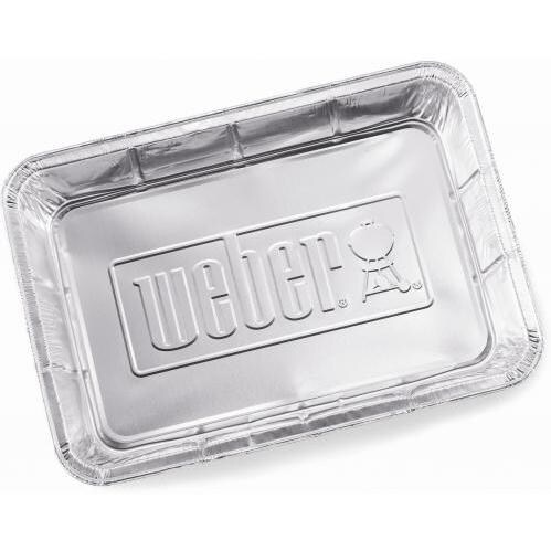 Weber 6416 Large Aluminum Drip Pans - 10 Pack