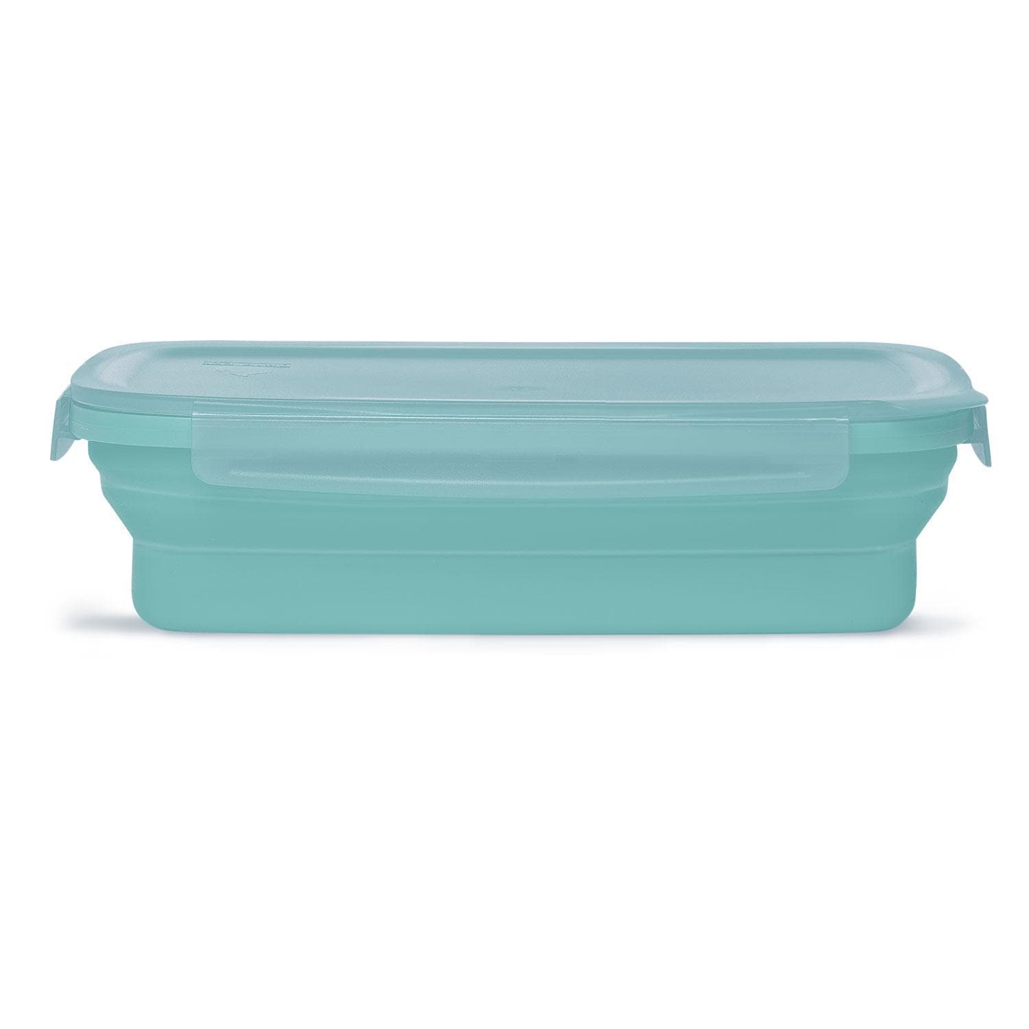 Drip EZ SCNDZ-3PK-1-ICE Secondz Food Storage Prep Tub - Ice Blue - Large Food Storage - White Background thumbnail