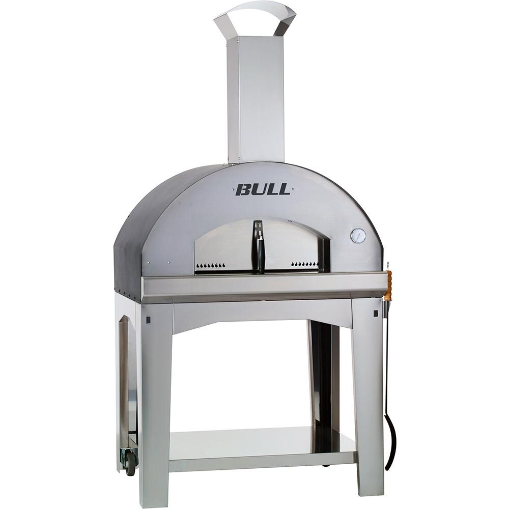 Bull 38Inch Extra Large Outdoor WoodFired Pizza Oven 66042 BBQGuys