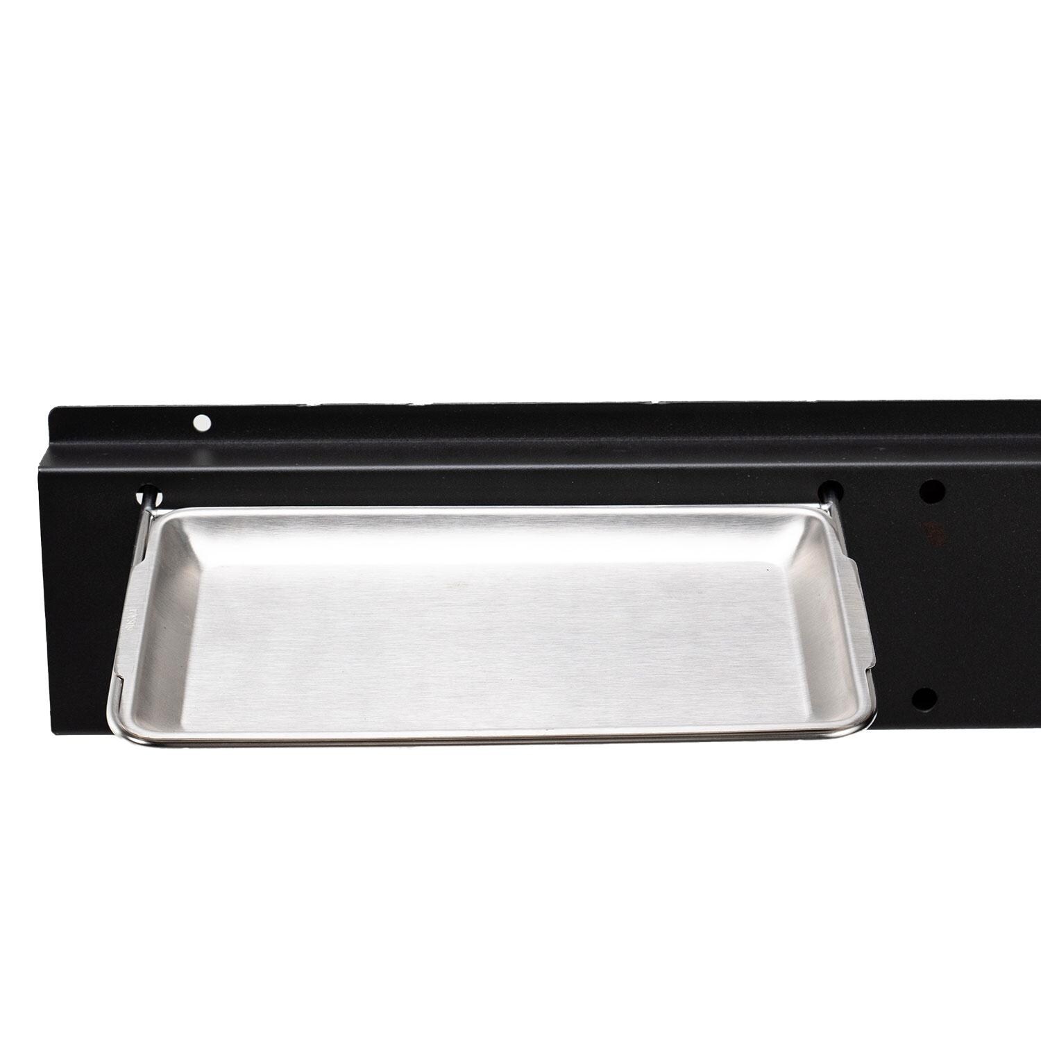 Green Mountain Grills RACKT Backboard & Chicken Drummette Suspender for Peak Prime 2.0 - Griddle - Attached - White Background thumbnail