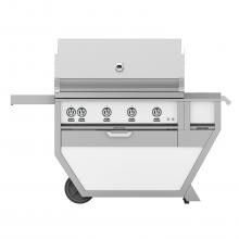 Hestan Deluxe 42-Inch Natural Gas Grill W/ All Infrared Burners, Rotisserie, Worktop & Storage Drawer - Froth - GSBR42CX-NG-WH image