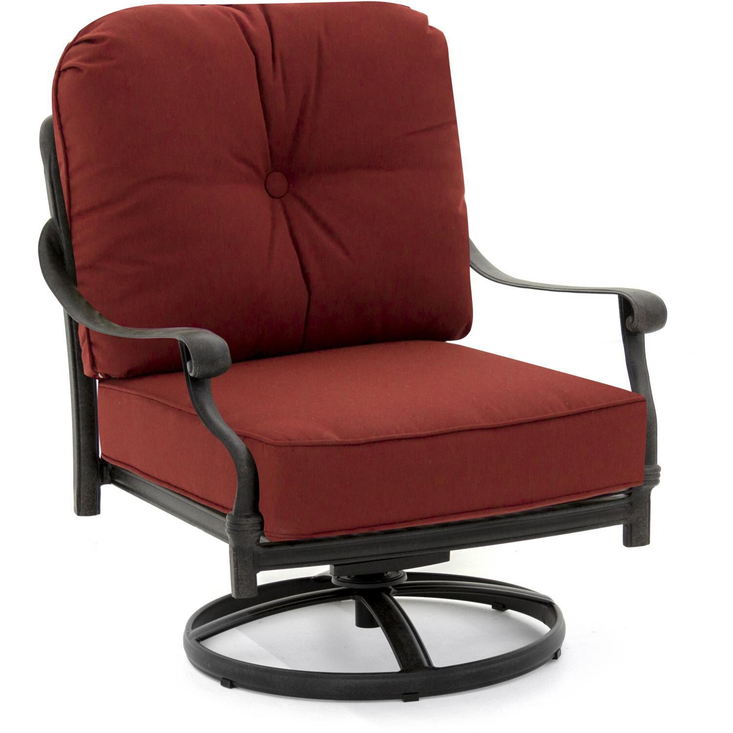 Rosedown LDF103/109 Club Chair Seat And Back Cushion Set - Swivel Club Chair - Sunbrella Canvas Henna thumbnail