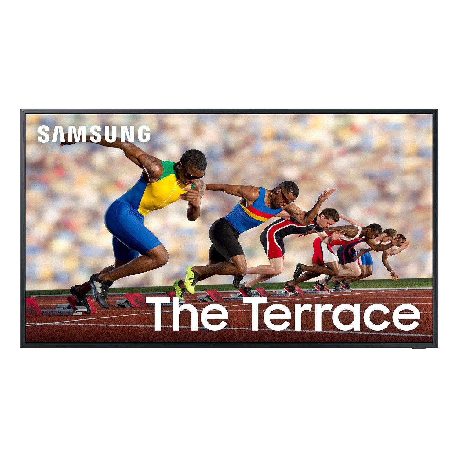 Samsung QN65LST9DAFXZA 65-in Class LST9D The Terrace Full Sun Neo QLED 4K Smart TV - Display - White Background thumbnail