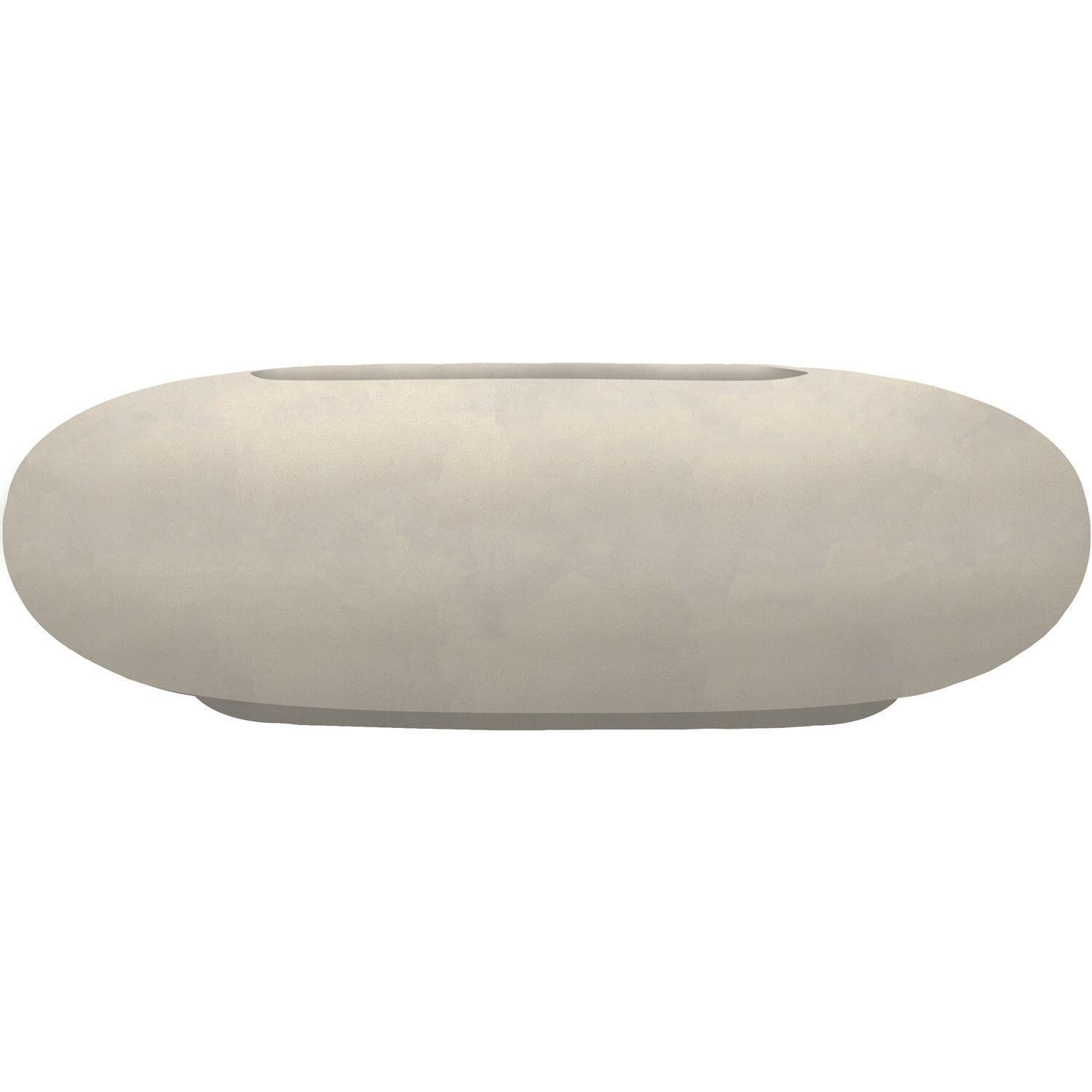 Prism Hardscapes SCPH-410-6NG Pebble 56-in Natural Gas Fire Bowl - Coastal - White Background thumbnail