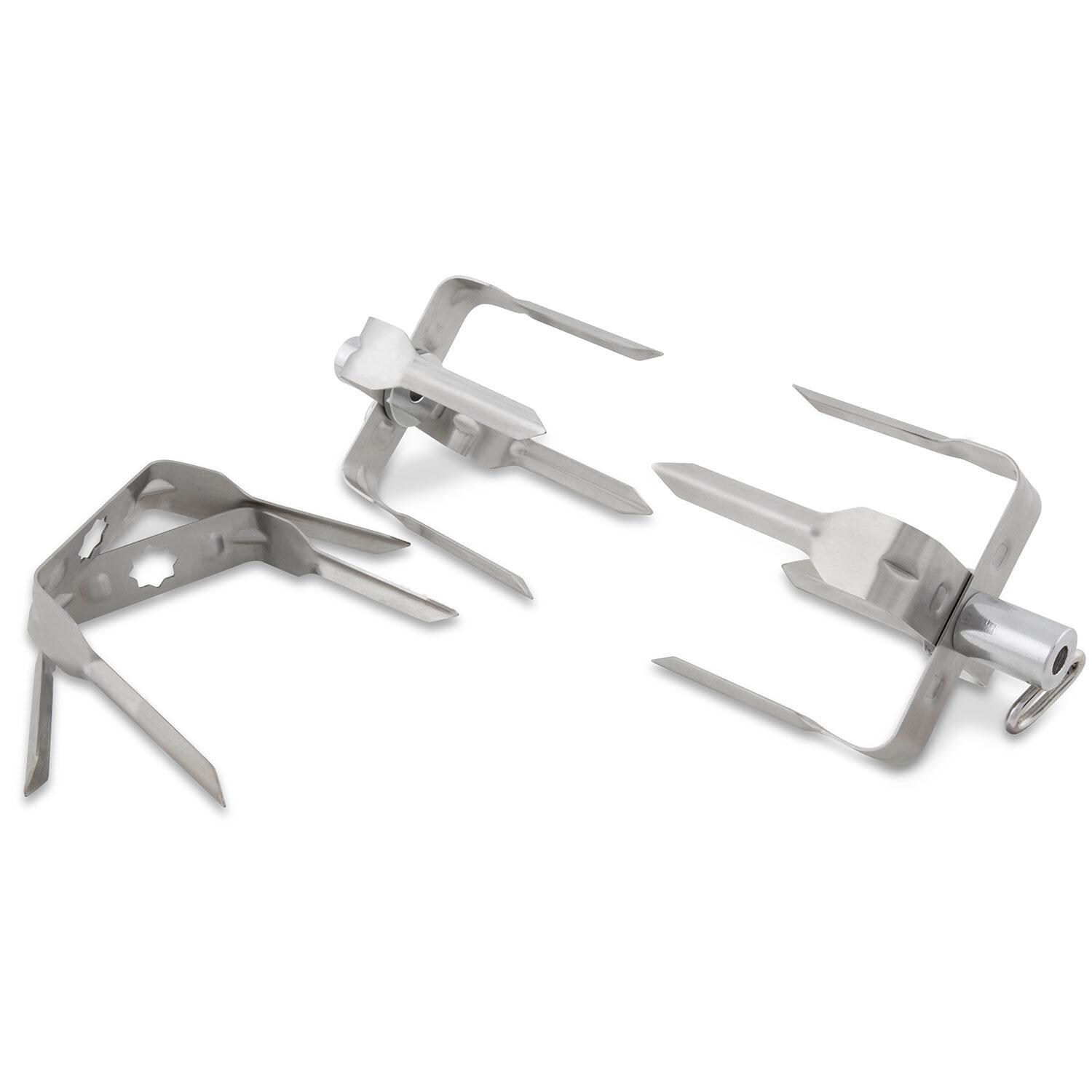 Broil King Stainless Steel Mega Rotisserie Forks - 50500