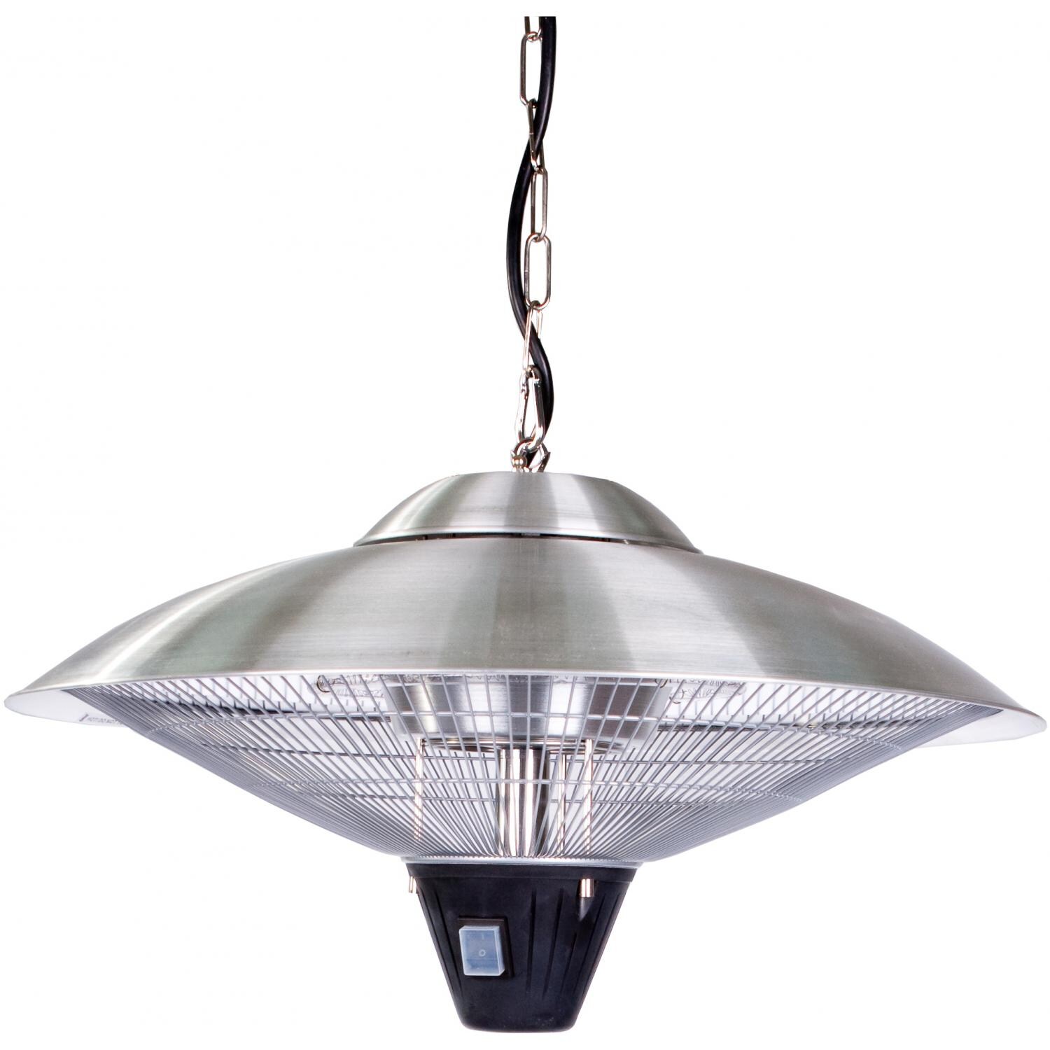 Fire Sense Halogen Series 1500W Electric Hanging Patio Heater 110V