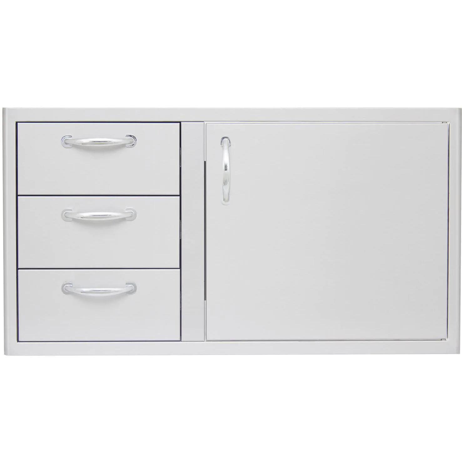 Blaze BLZ-DDC-39-R 39-Inch Stainless Steel Access Door & Triple Drawer Combo thumbnail