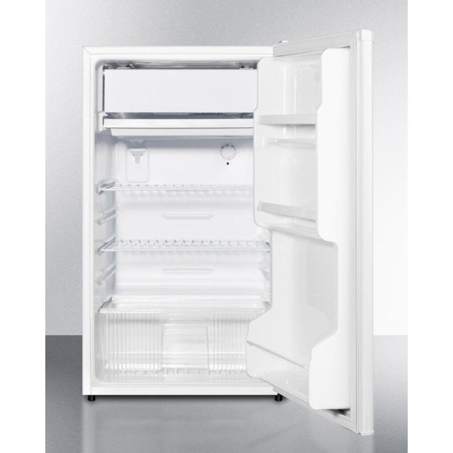 Summit 19-Inch 3.6 Cu. Ft. Freestanding Compact Refrigerator / Freezer - Open View thumbnail
