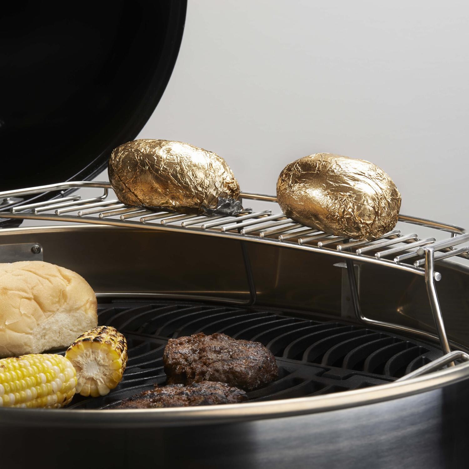 Napoleon Warming Rack For Charcoal Kettle Grills 71022 BBQGuys