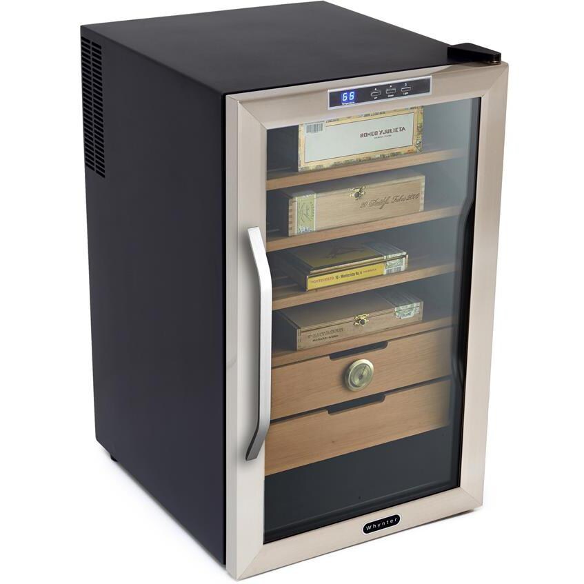 Whynter Cigar Cooler Humidor: Angled View thumbnail