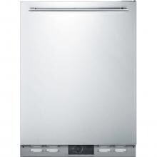 Summit Frost Free 24-Inch 5.7 Cu. Ft. Outdoor Rated Compact Refrigerator - Stainless Steel - FF591OS image