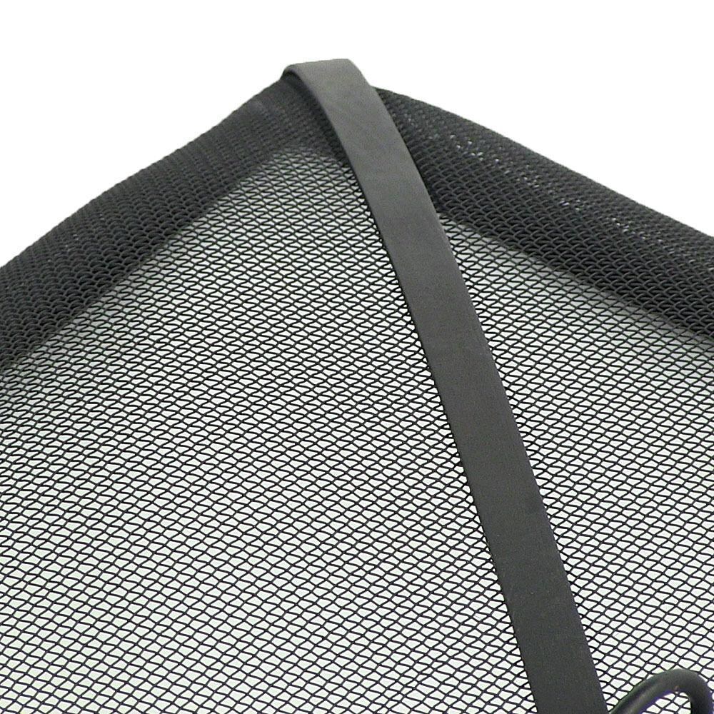Ultimate Patio 30-Inch Square Mesh Fire Pit Spark Screen - Mesh Detail