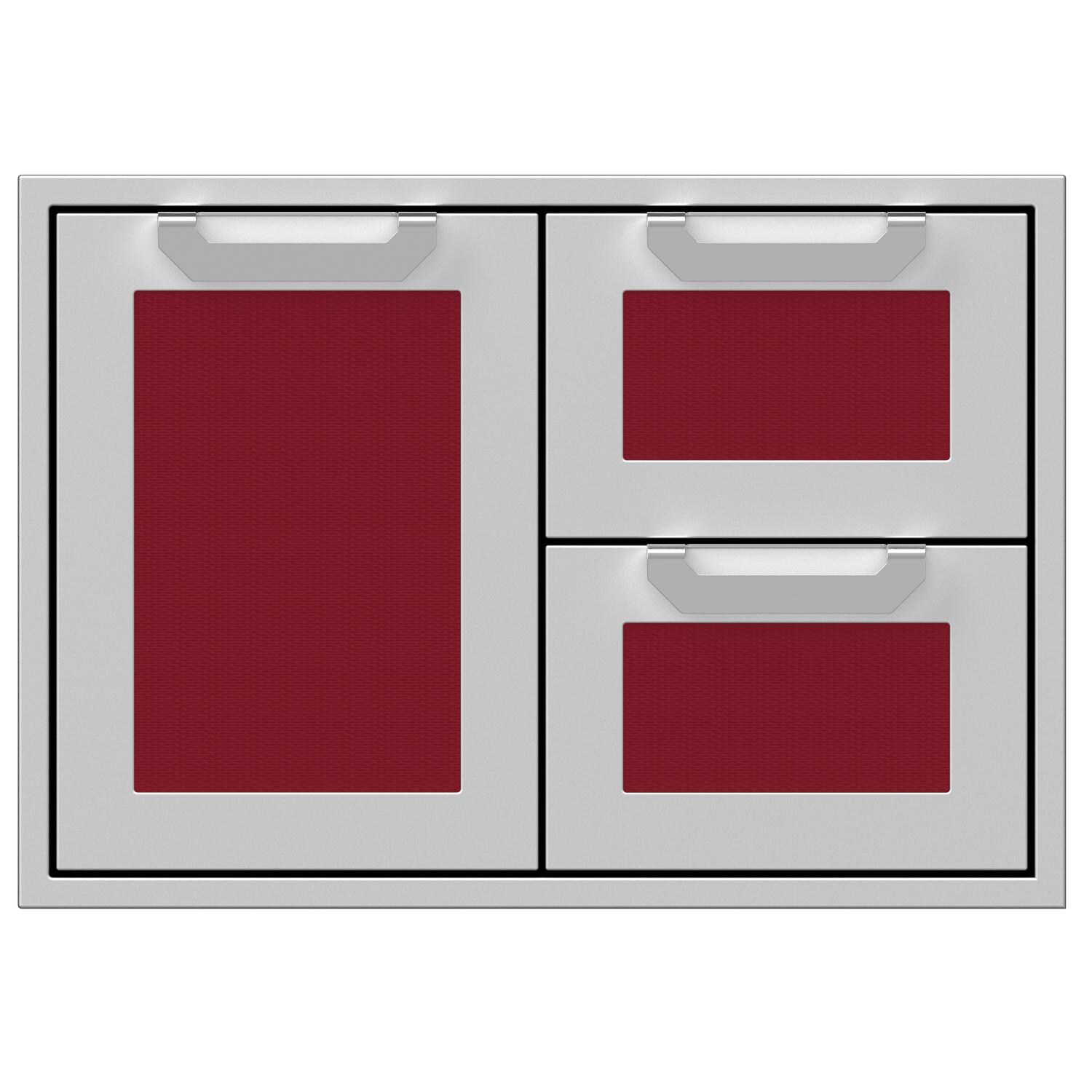 Hestan 30-Inch Double Drawer And Single Storage Door Combo - Tin Roof - AGSDR30-BG thumbnail