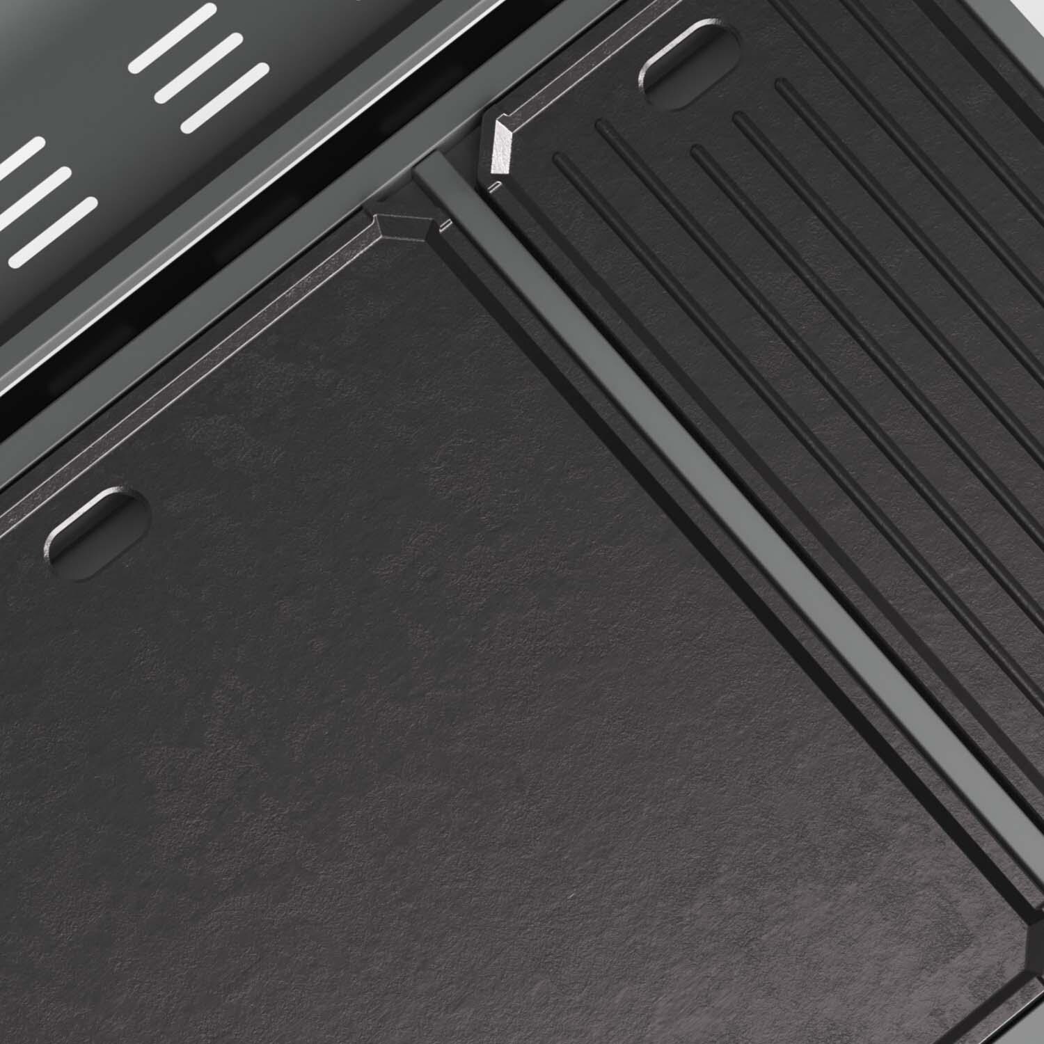 TYTUS TDT-CRT-EGRD Emberwood Electric Griddle and Prep Cart - Griddle Plate - Detail thumbnail